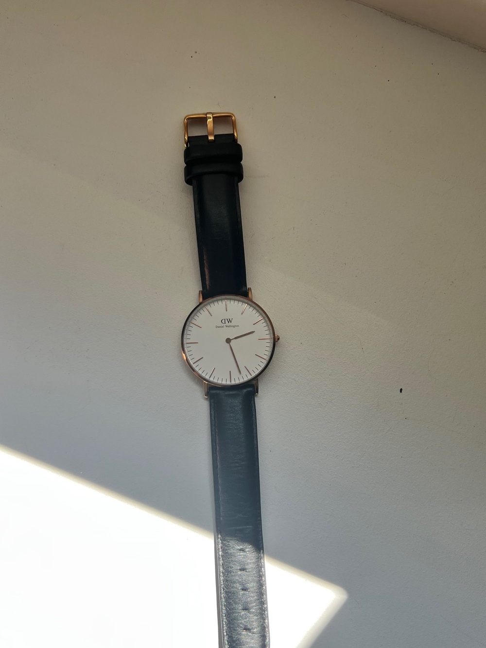 Daniel Wellington Rose Gold Watch 36mm face